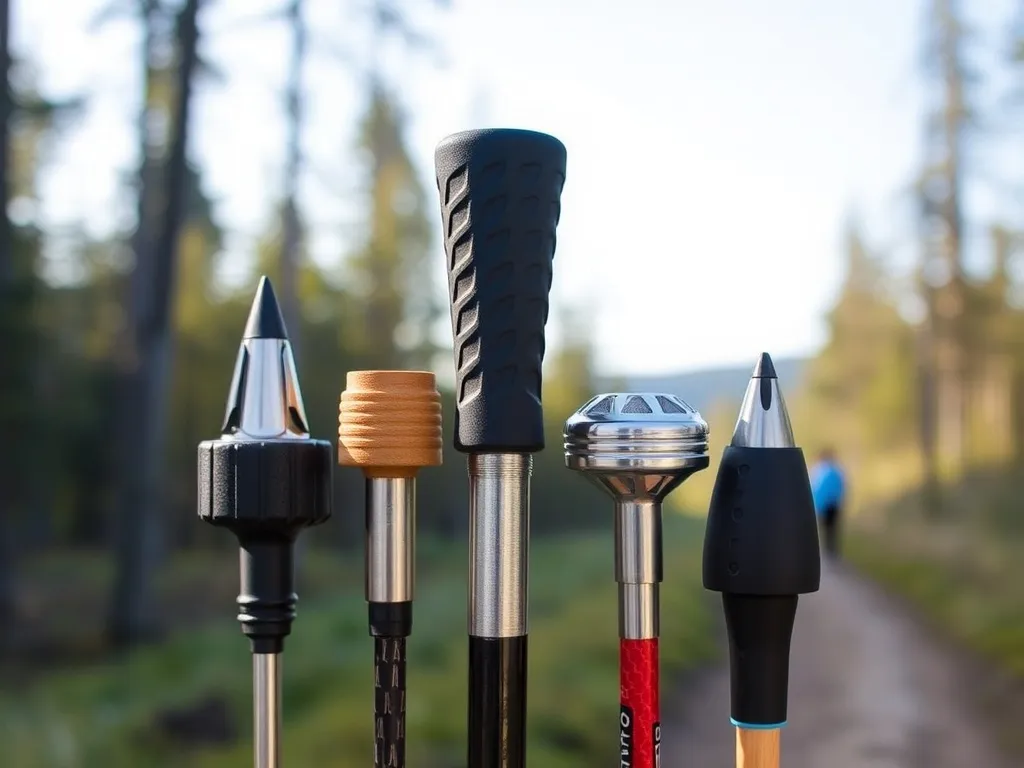 Końcówki do kijków nordic walking - jakie do czego? Przewodnik po wyborze