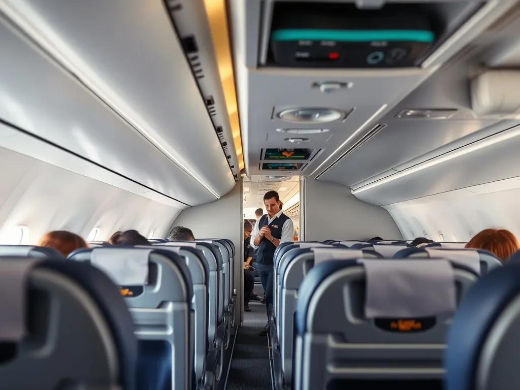 Samolot Ryanair w środku – jak wygląda kabina i dostępne miejsca?