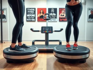 Platforma wibracyjna – efekty przed i po regularnym treningu